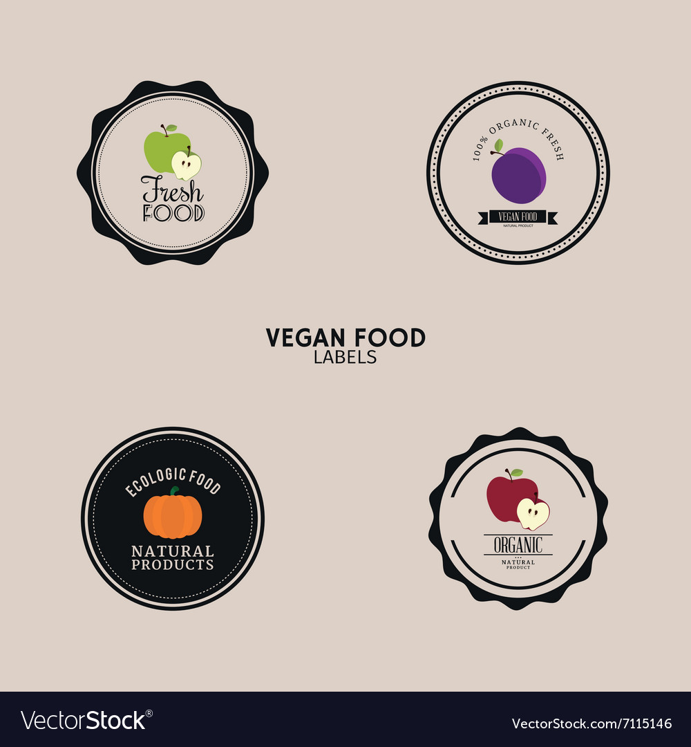 Vegan food labels