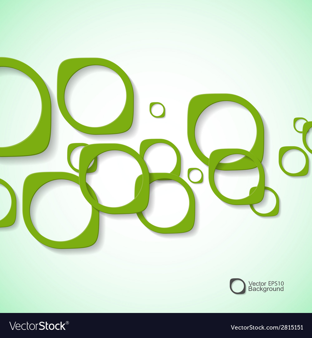 Abstract background of colored rounded bulk items