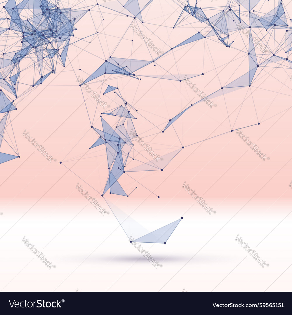 Abstract background with dotted grid vector image Abstract background with dotted grid