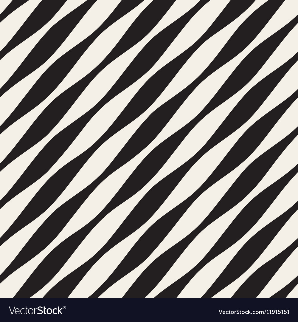 Schwarze und weiße Diagonale Wellenmuster