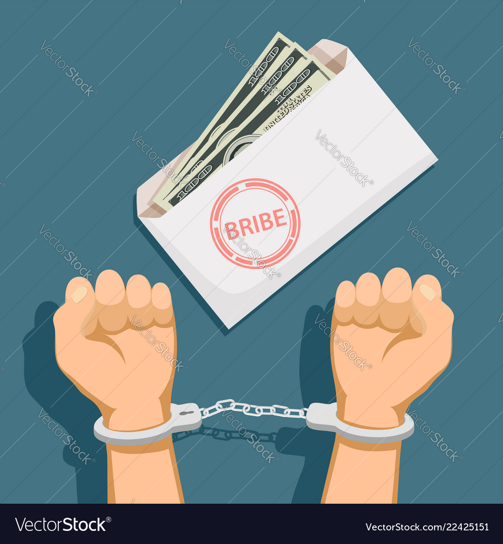 bribery-and-corruption-royalty-free-vector-image