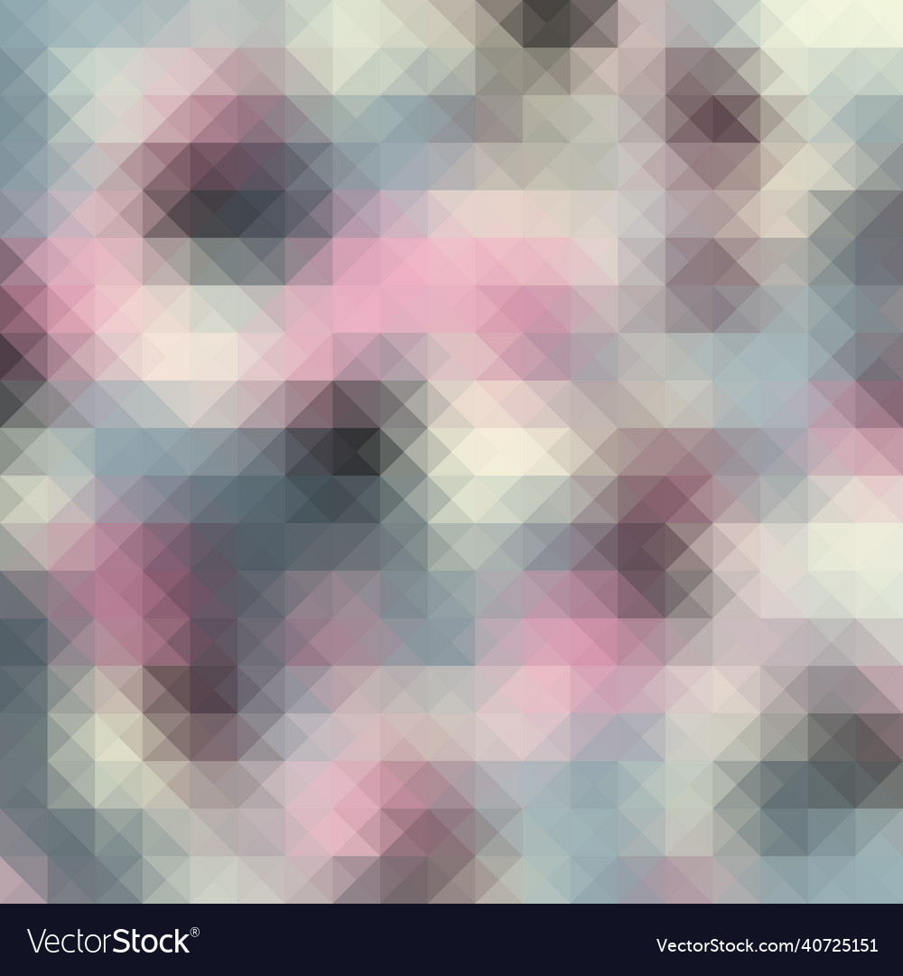 Geometric abstract pattern in low poly style vector image Geometric abstract pattern in low poly style