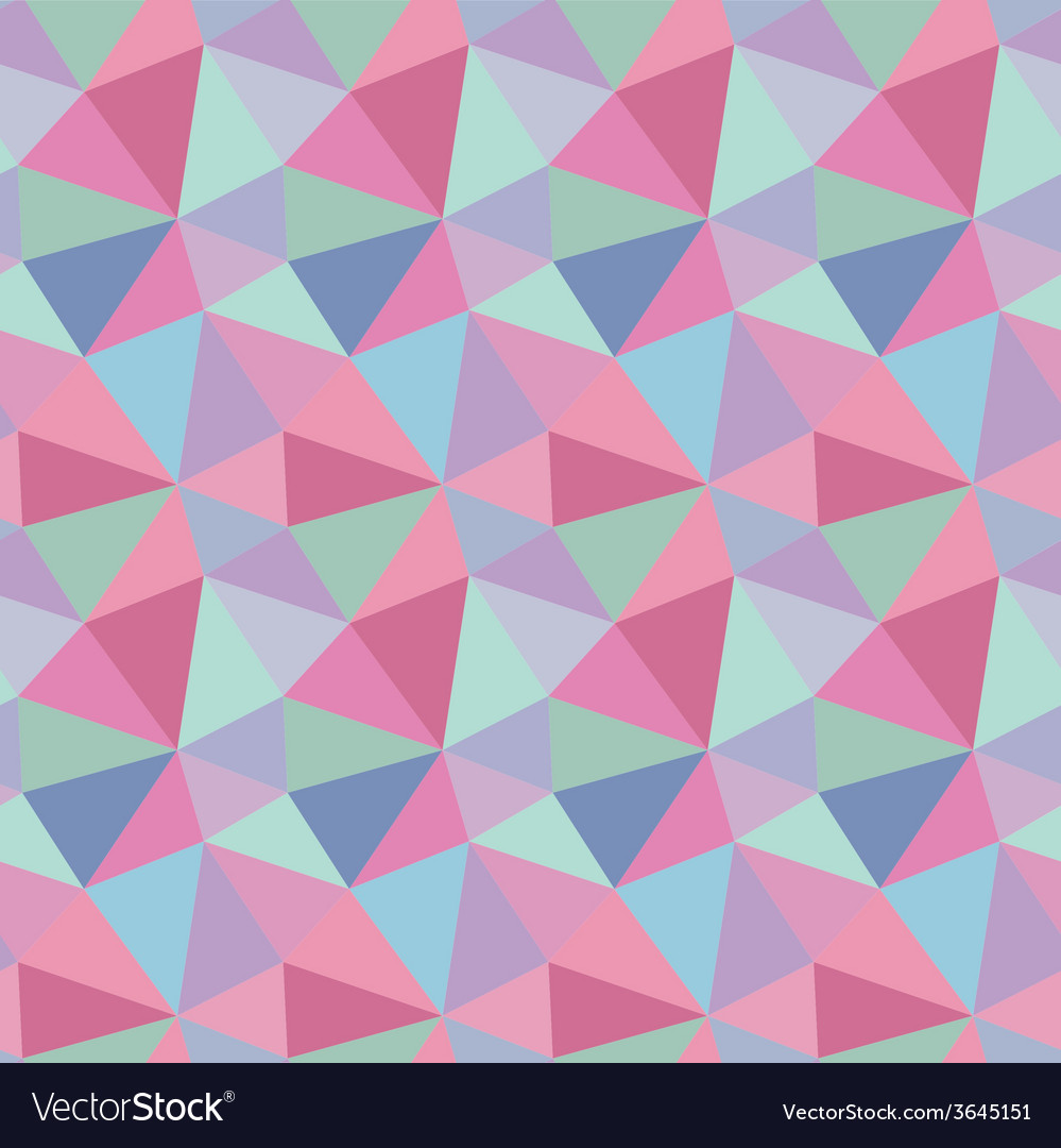 Geometric Triangle Pattern