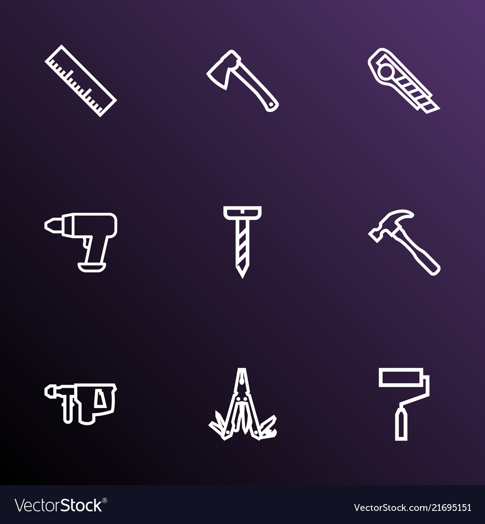 Tool Icons - Line Style Set