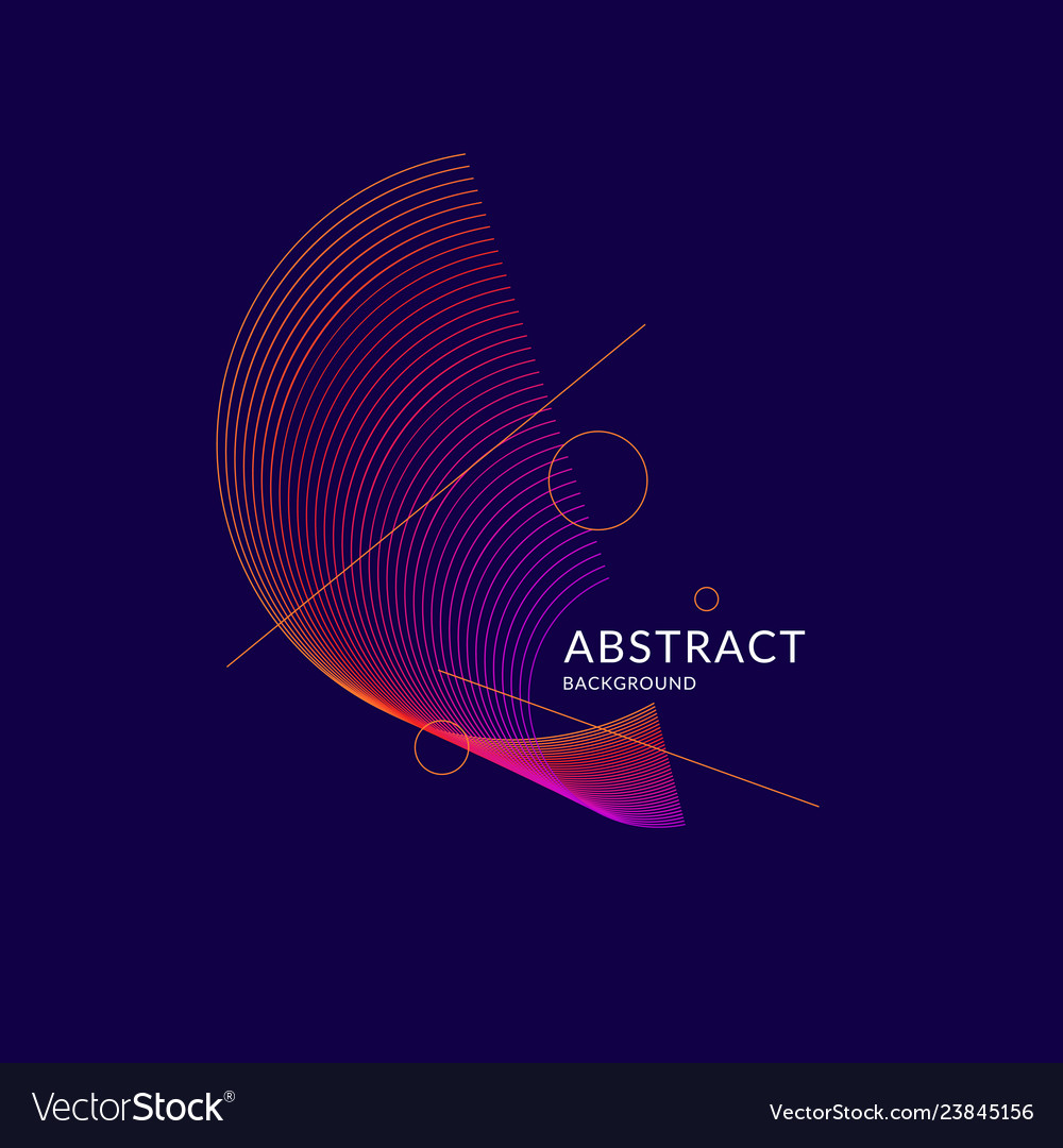 Modern Abstract Background With Colored Royalty Free Vector