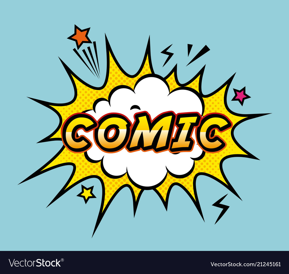 Comic pop art style Royalty Free Vector Image - VectorStock