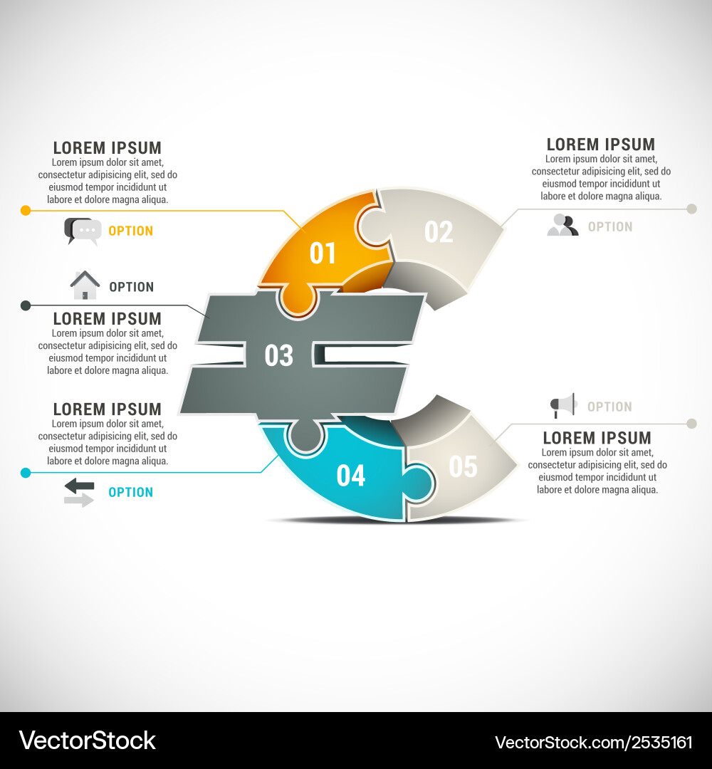 Infographic Royalty Free Vector Image - VectorStock