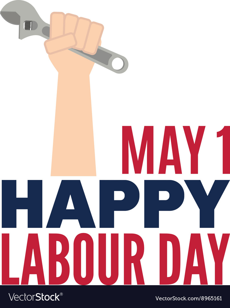 Labour day background Royalty Free Vector Image