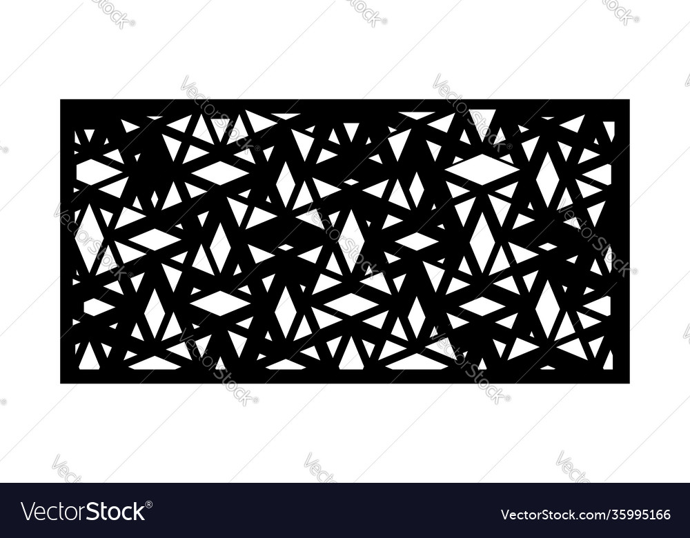 Abstract panel screenwall decorative Royalty Free Vector