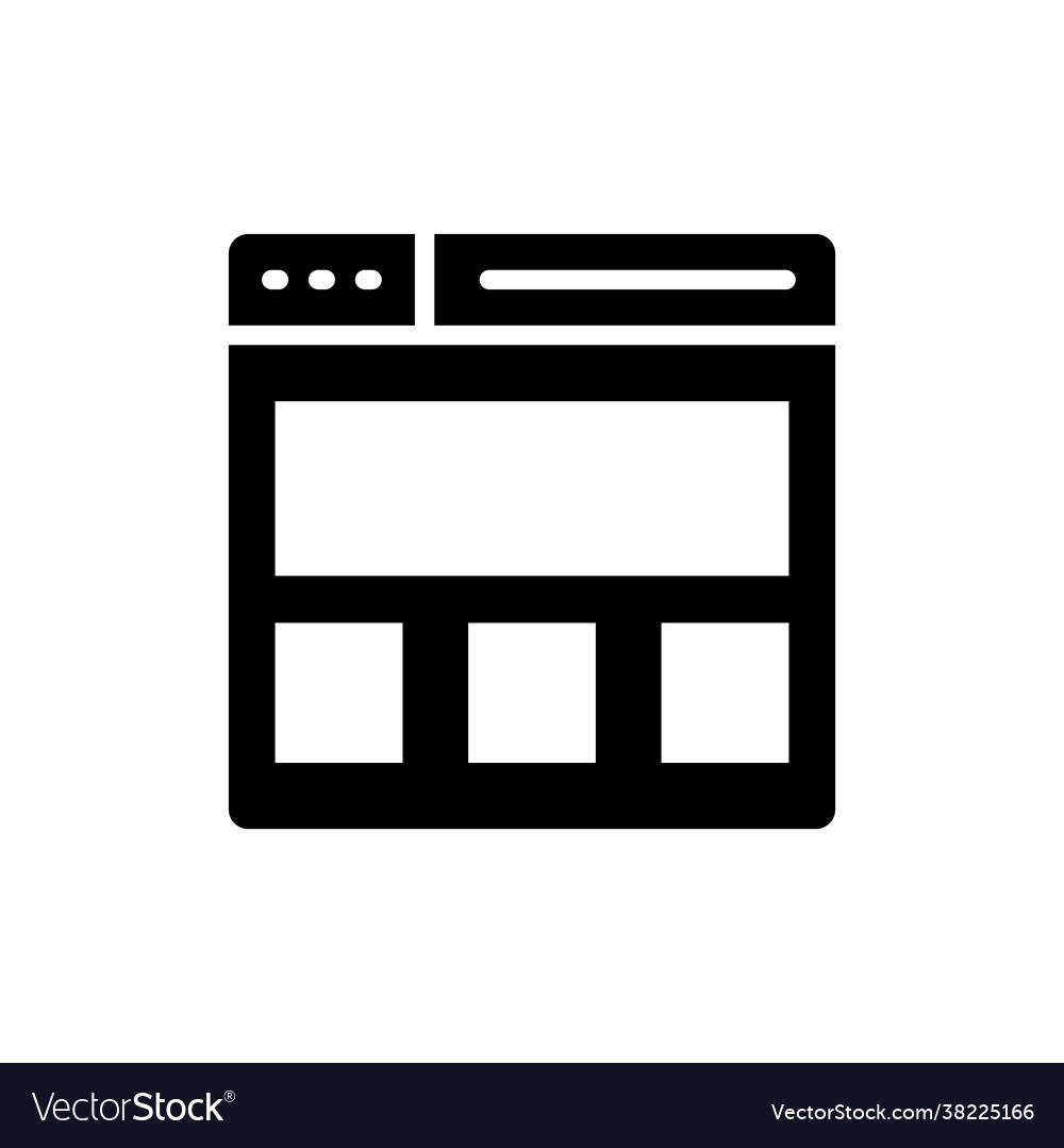 Front end style Royalty Free Vector Image - VectorStock