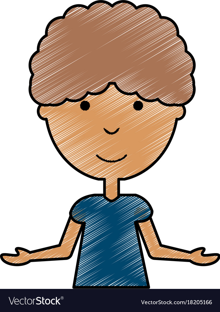 Man with open arms