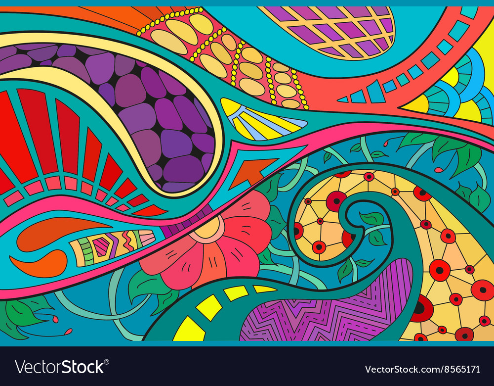 Abstract background with lines arrow wave