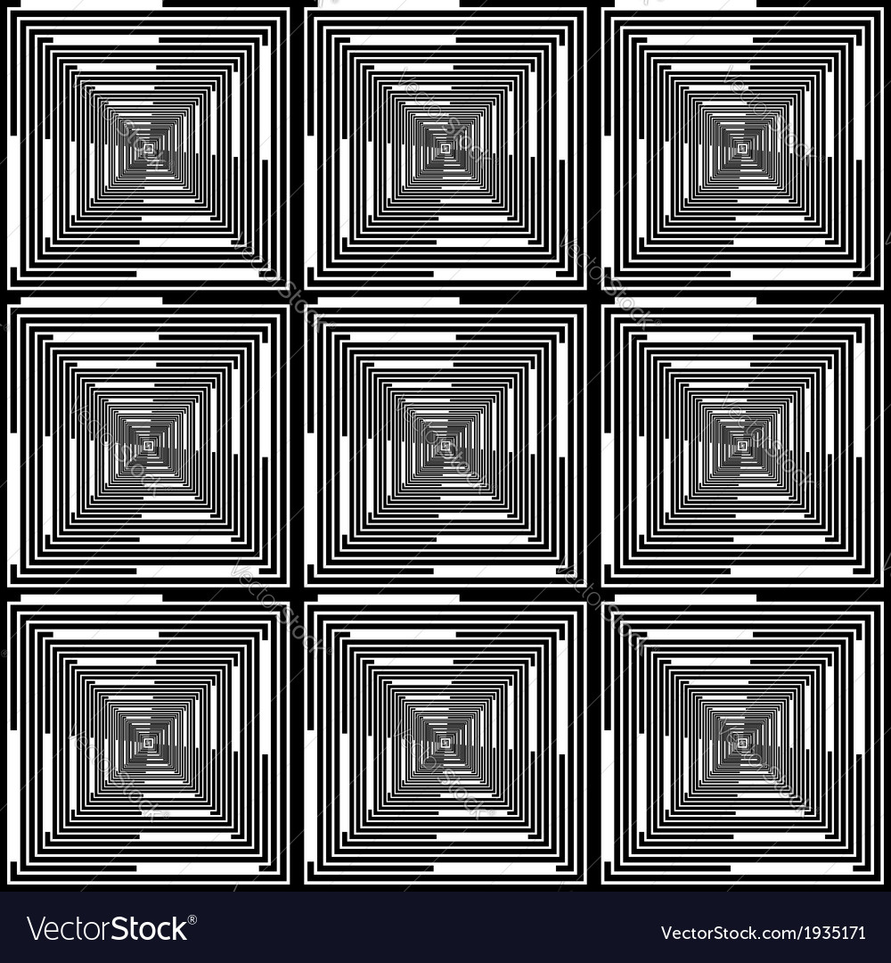 Design seamless monochrome checked pattern Vector Image