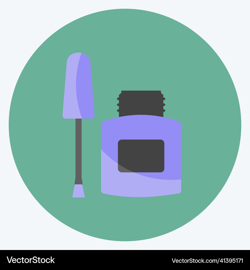 Ink remover icon in trendy flat style isolated Vector Image