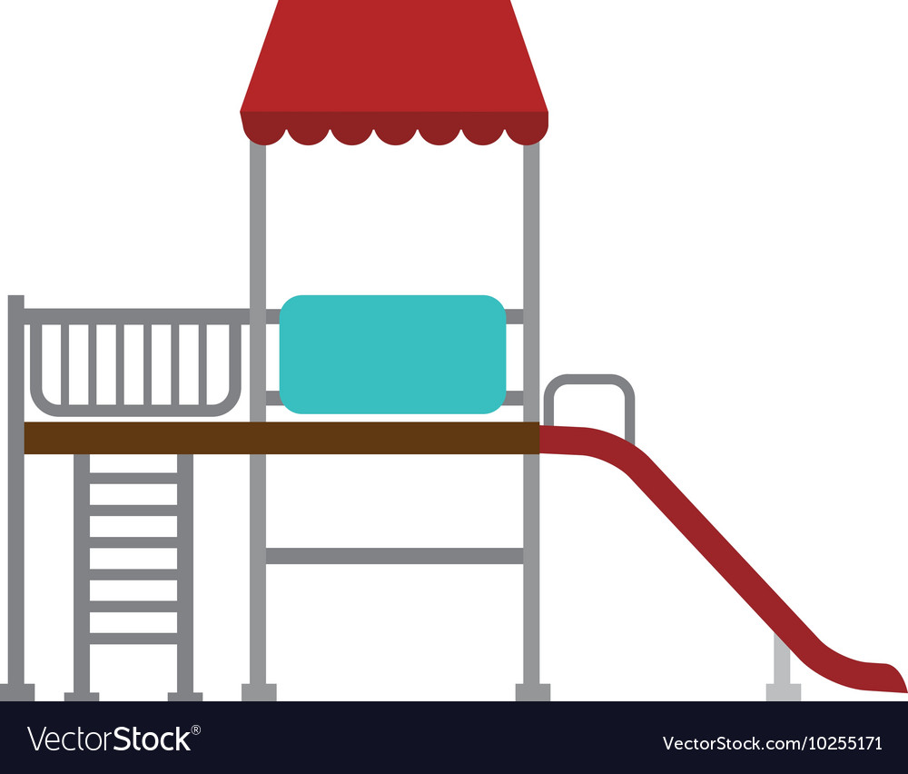 Playground slide game icon