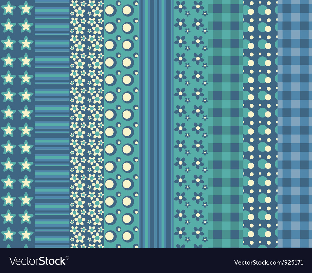 Set of simple seamless pattern 5