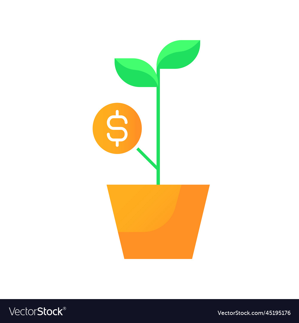 Money plant design element