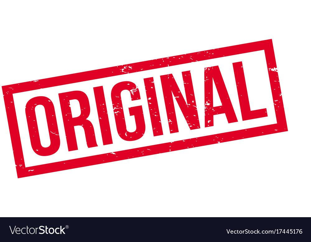 Original rubber stamp Royalty Free Vector Image