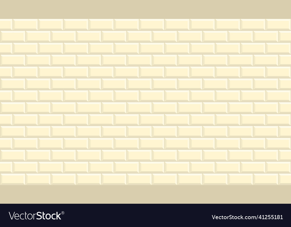 Subway tile background Royalty Free Vector Image