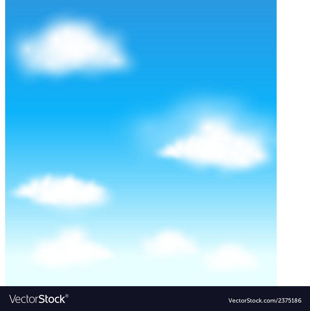 Blauer Himmel mit Wolken Hintergrund