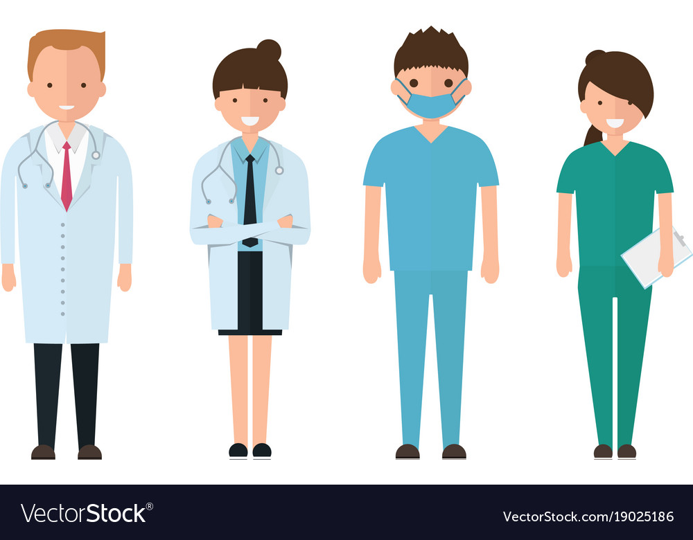 Mitarbeiter des Cartoon Hospital