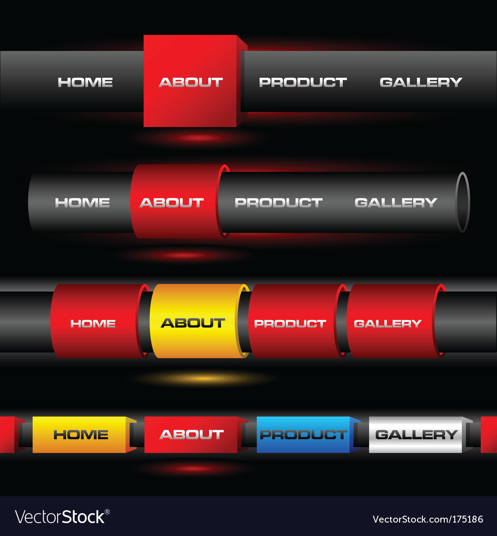 Editable website buttons