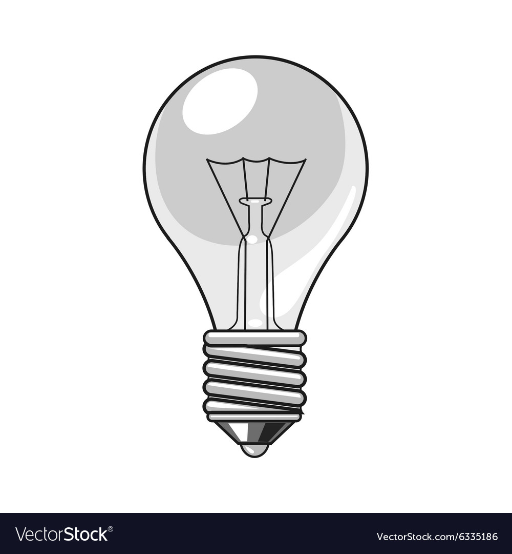 light bulb off cartoon