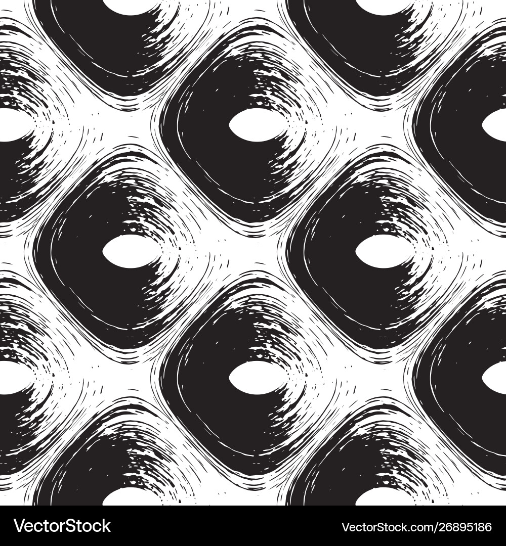 Modern grunge abstract seamless pattern Royalty Free Vector