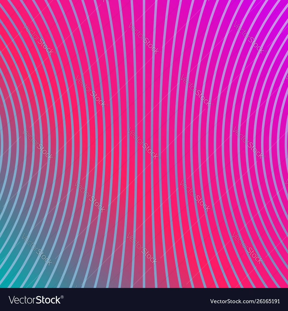 Bright gradient color abstract line pattern Vector Image