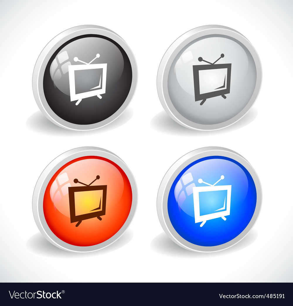 Color 3d buttons for web