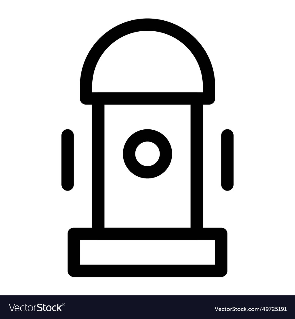 External water source for firefighting operations Vector Image