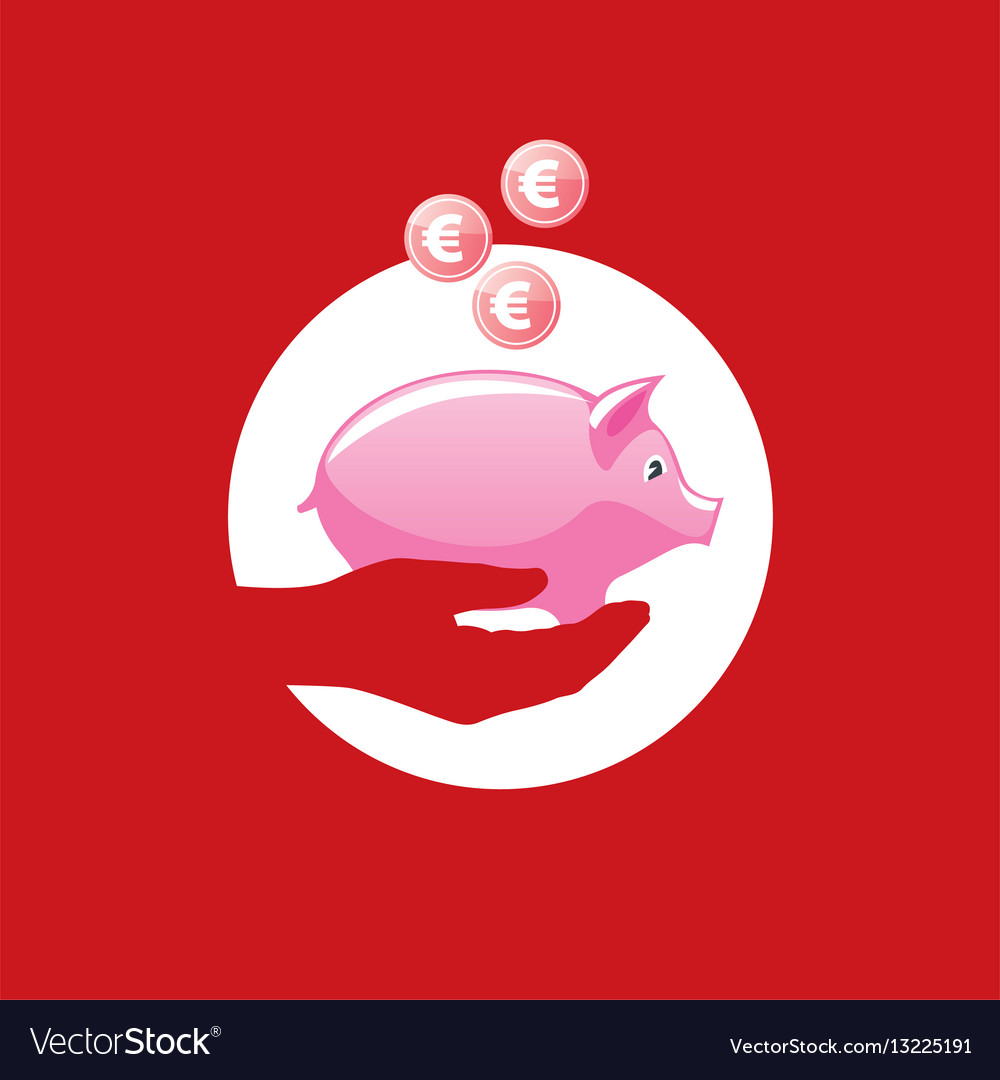 Logo piggy bank