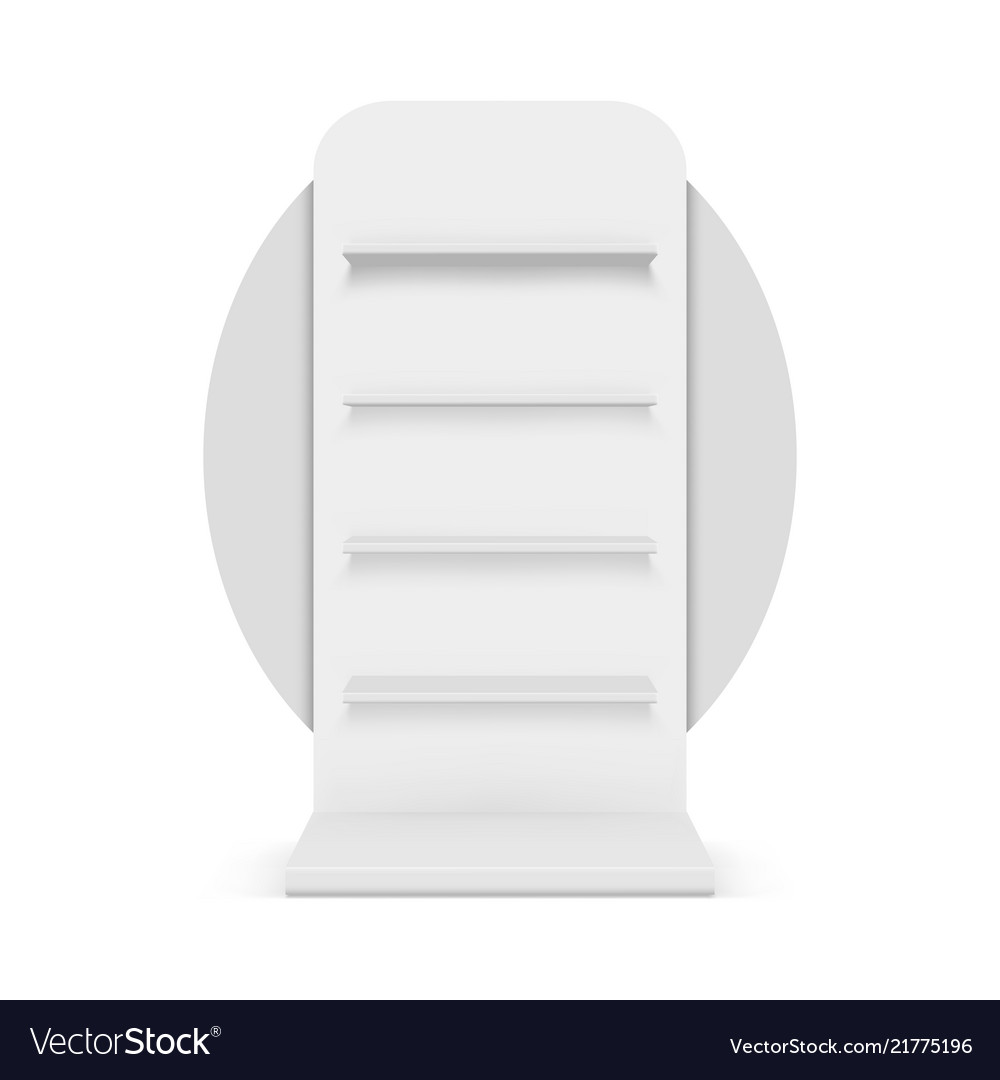 Empty showcase