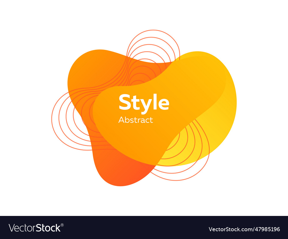 Fluid dynamical abstract element vector image Fluid dynamical abstract element