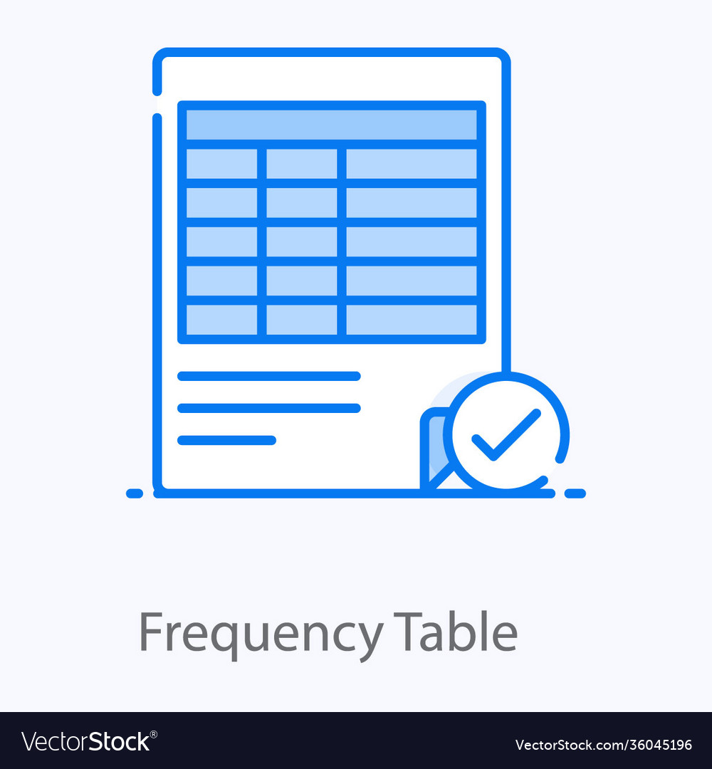 Frequency table