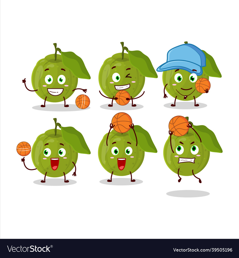 Talented guava fruit cartoon character