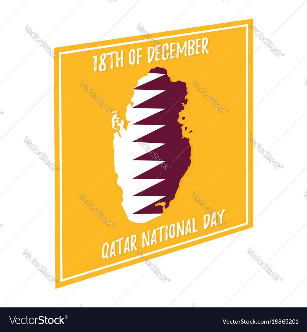 18 december qatar national day card