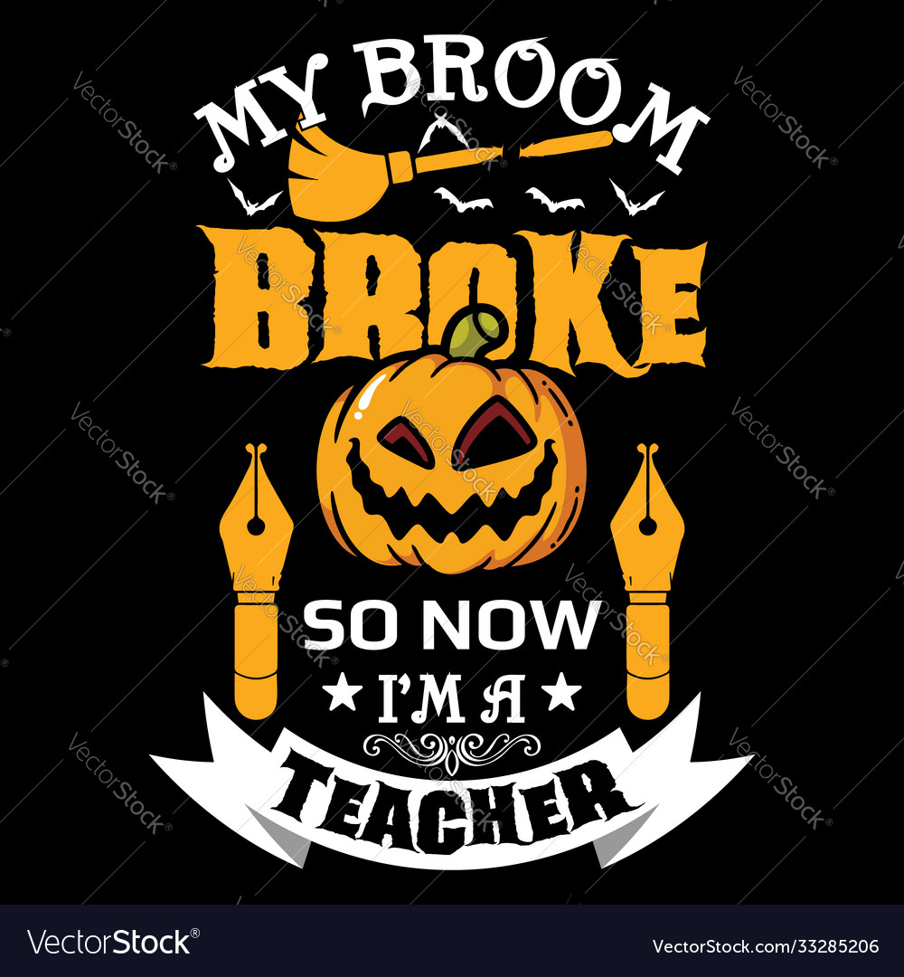 Premium Vector  This is my scary teacher costume - halloween t-shirt  design vector art