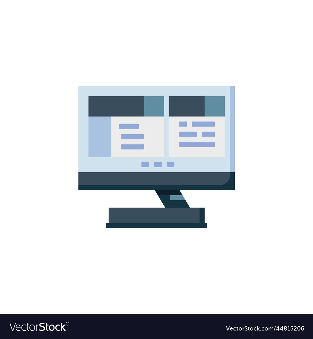 Microphone icon computer component flat vector image Microphone icon computer component flat