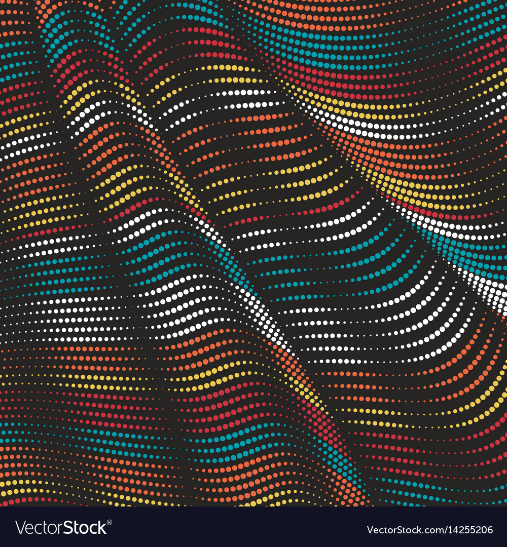 Warped lines background flexible