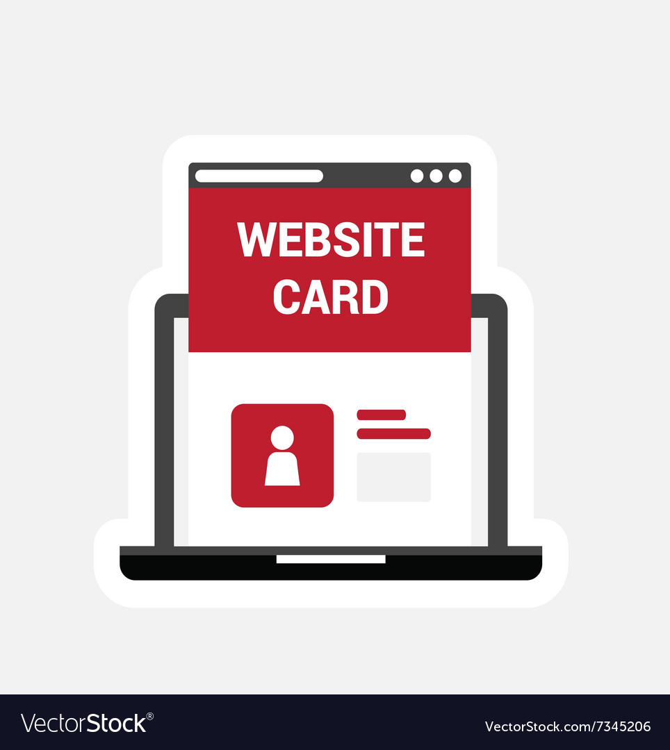 Website card icon