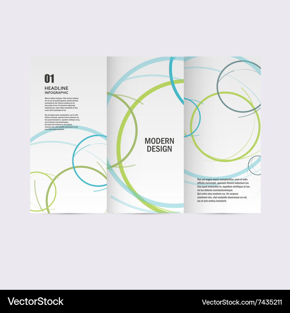 Abstract circle set Royalty Free Vector Image - VectorStock