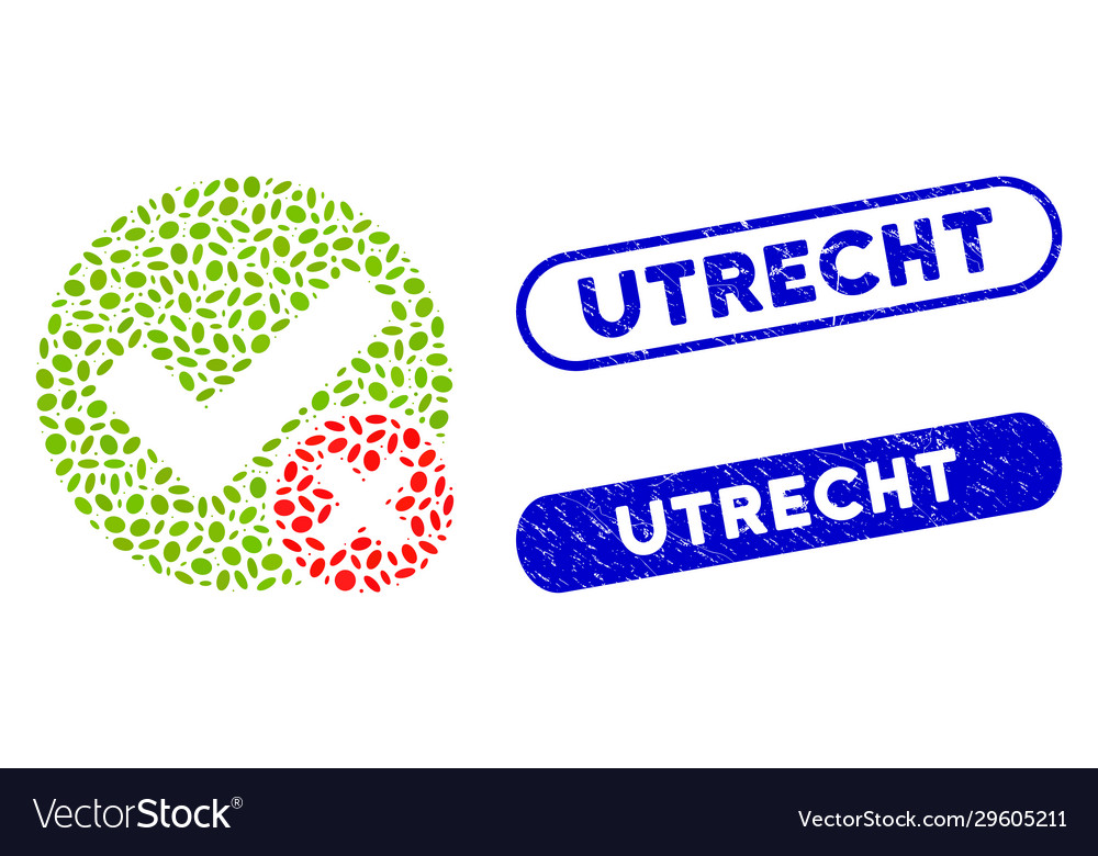 Oval mosaic false positive with textured utrecht