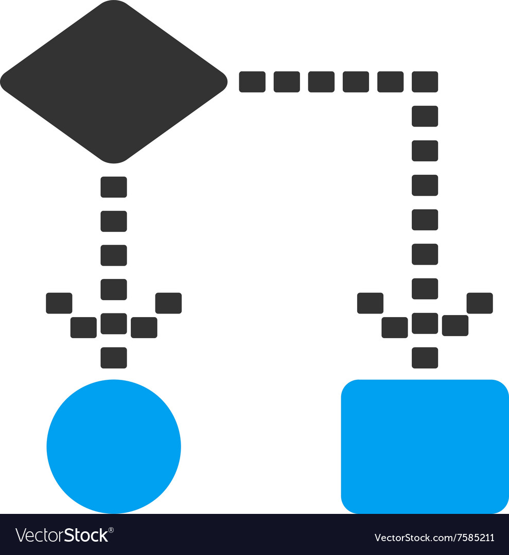 Process Flow Scheme Icon