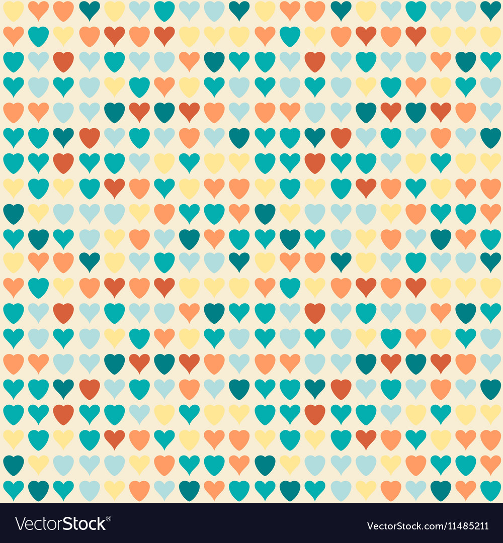 Retro geometric pattern