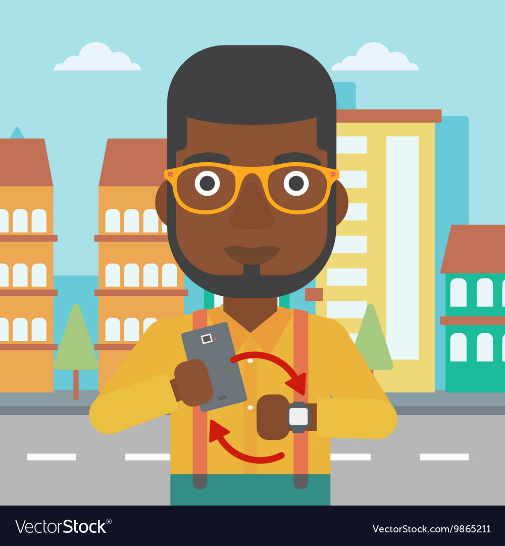 Synchronization between smartwatch and smartphone