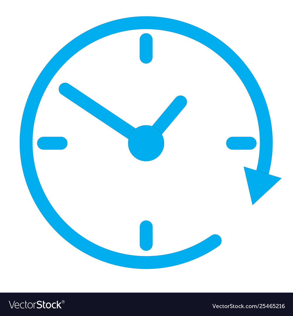 Clock symbol icon for your web site design