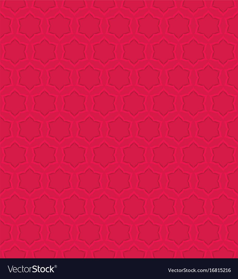 Creative star shape pattern