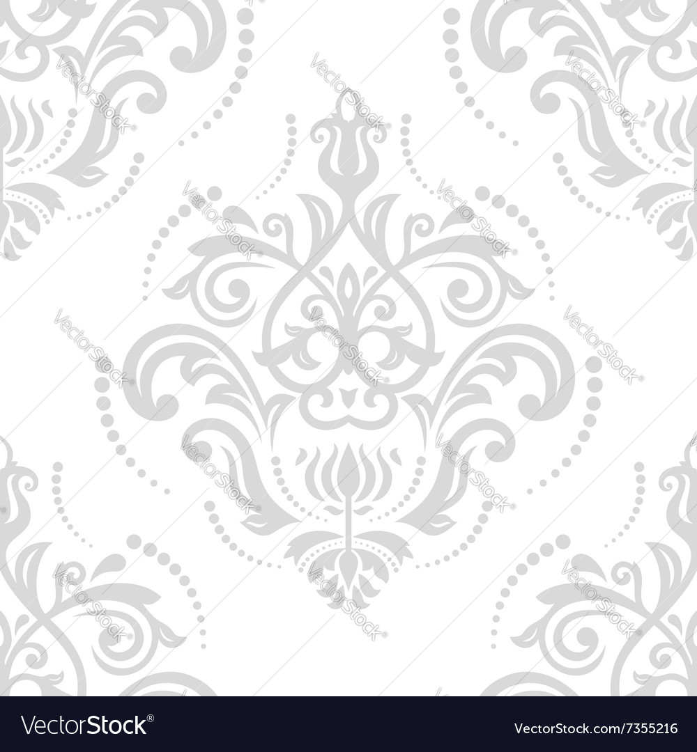 Damask seamless pattern