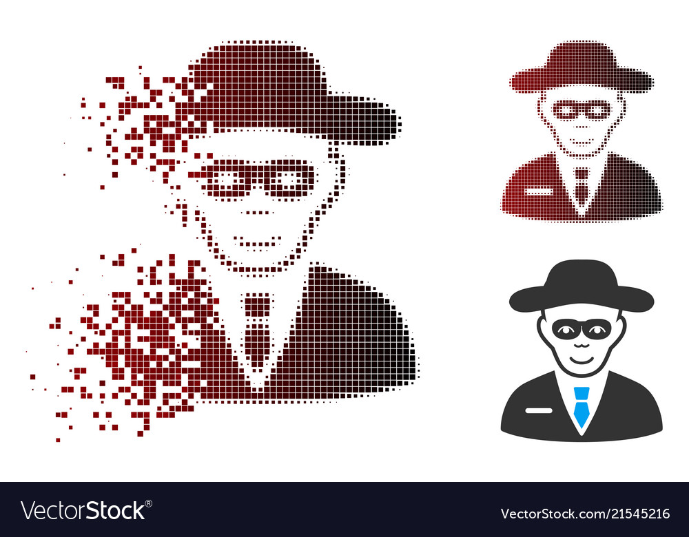 Dissolving Agent Icon - Pixelated